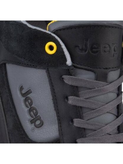 TENIS CASUAL URBANO APLICACIONES EN PIEL NEGRO JEEP - Image 5
