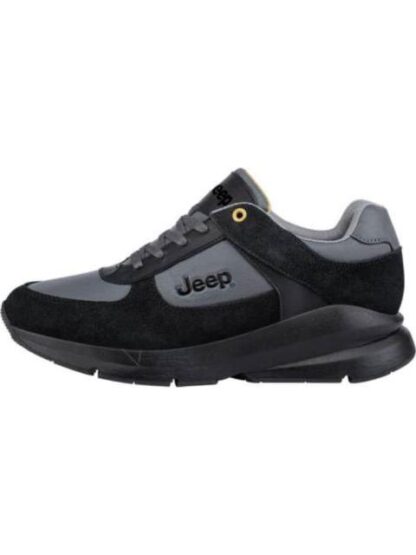 TENIS CASUAL URBANO APLICACIONES EN PIEL NEGRO JEEP - Image 6