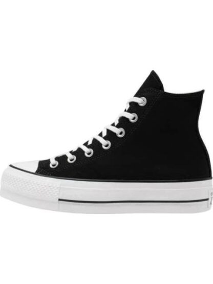 TENIS CASUAL CON PLATAFORMA NEGRO CONVERSE - Image 2