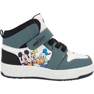 TENIS CASUAL URBANO BOTA DISNEY BLANCO MICKEY