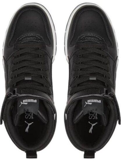 TENIS CASUAL RBD GAME JR BLANCO/NEGRO PUMA - Image 5
