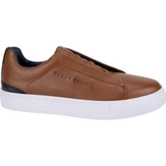 TENIS CASUAL URBANO CAJA CHOCLO CAFE PERRY ELLIS