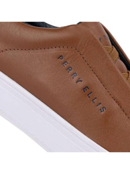 TENIS CASUAL URBANO CAJA CHOCLO CAFE PERRY ELLIS - Image 6