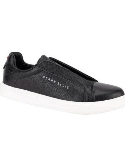 TENIS CASUAL URBANO CAJA CHOCLO NEGRO PERRY ELLIS - Image 2