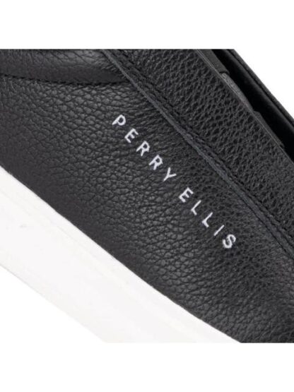 TENIS CASUAL URBANO CAJA CHOCLO NEGRO PERRY ELLIS - Image 5