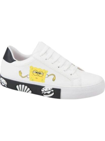 TENIS CASUAL BOB ESPONJA BLANCO/NEGRO BOB ESPONJA - Image 2