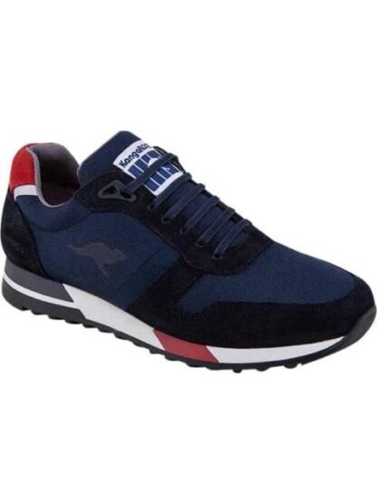 TENIS URBANO CASUAL AGUJETA AZUL MARINO KANGAROOS - Image 2