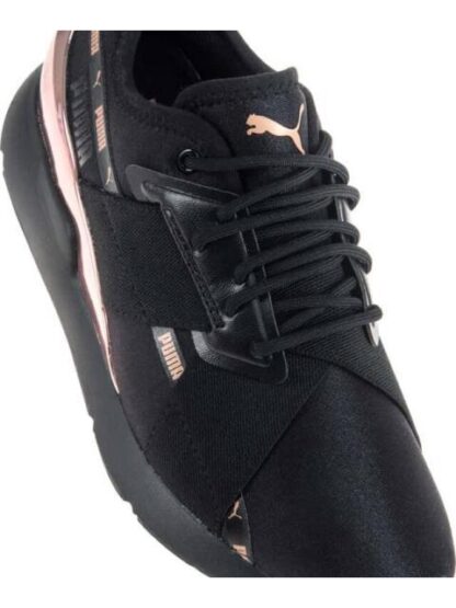 TENIS CASUAL MUSE X 2 METALLIC WNS NEGRO PUMA - Image 4