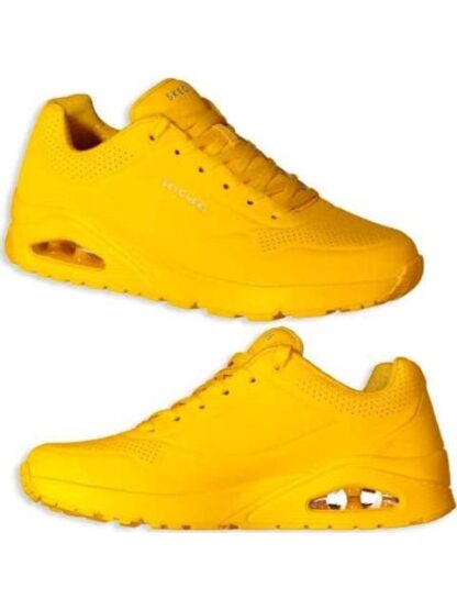 TENIS CASUAL UNO AMARILLO SKECHERS1 - Image 6