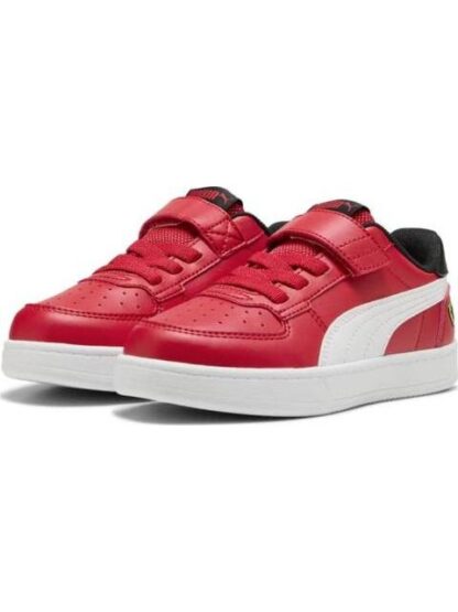 TENIS CASUAL URBANO FERRARI CAVEN 2.0 AC+ ROJO PUMA - Image 2
