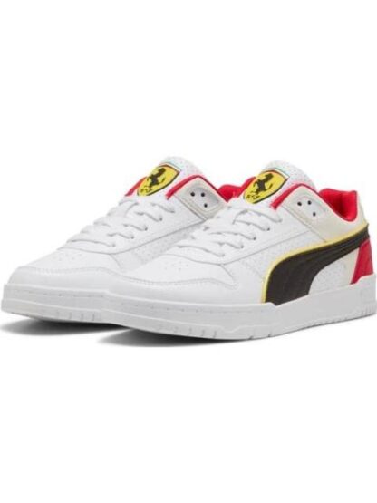 TENIS CASUAL URBANO FERRARI RBD GAME LOW JR BLANCO/NEGRO PUMA - Image 2