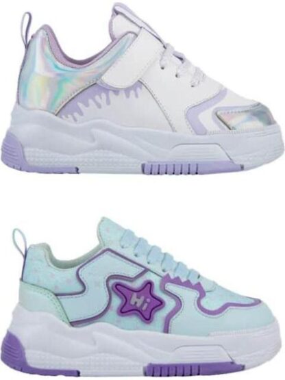 TENIS CASUAL URBANO KIT 2 PARES BLANCO URBAN SHOES