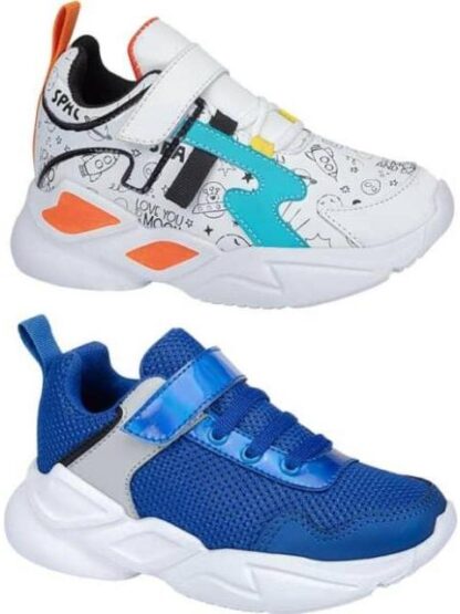 TENIS CASUAL KIT 2 PARES MULTICOLOR URBAN SHOES - Image 2