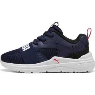 TENIS CASUAL URBANO SOFT WIRED 2 PS AZUL MARINO PUMA