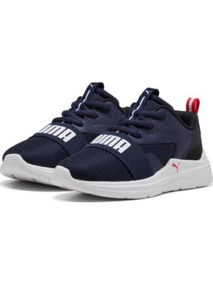 TENIS CASUAL URBANO SOFT WIRED 2 PS AZUL MARINO PUMA - Image 2