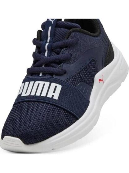 TENIS CASUAL URBANO SOFT WIRED 2 PS AZUL MARINO PUMA - Image 5