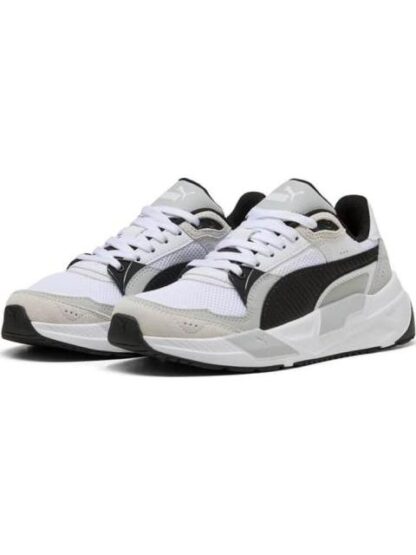 TENIS CASUAL URBANO TRINITY 2 JR BLANCO/NEGRO PUMA - Image 2