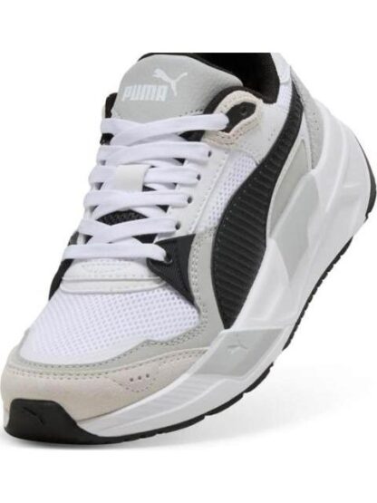 TENIS CASUAL URBANO TRINITY 2 JR BLANCO/NEGRO PUMA - Image 5