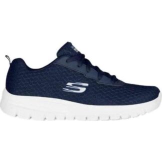 TENIS CASUAL WOMENS SPORT AZUL MARINO SKECHERS1