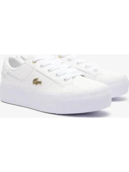 TENIS CASUAL ZIANE PLATFORM 124 2 CFA BLANCO LACOSTE - Image 2