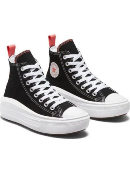 TENIS CHUCK TAYLOR ALL STAR MOVE PLATFORM NEGRO CONVERSE - Image 2