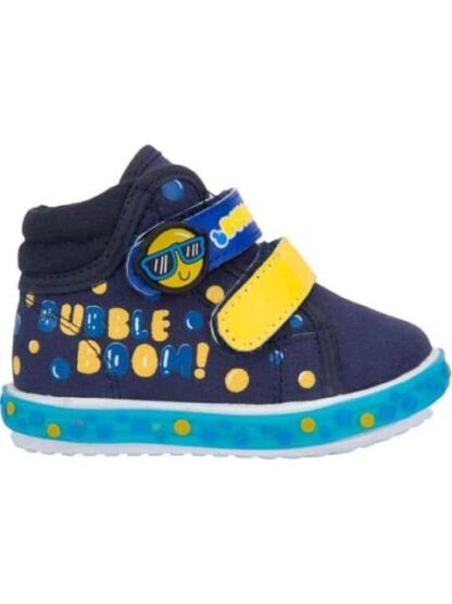TENIS CON LUCES AZUL REY BUBBLE GUMMERS