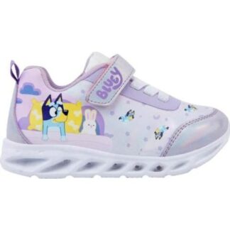 TENIS CON LUCES LILA BLUEY