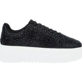 TENIS CON PEDRERIA NEGRO BELINDA PEREGRIN