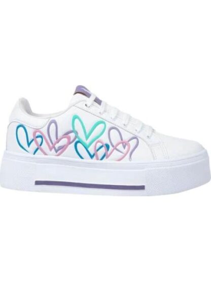 TENIS CORAZONES BLANCO HPC POLO