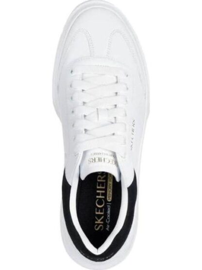 TENIS CORDOVA CLASSIC BLANCO/NEGRO SKECHERS1 - Image 4