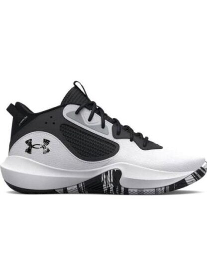 TENIS DE BASKETBALL UA LOCKDOWN BLANCO/NEGRO UNDER ARMOUR MEXICO