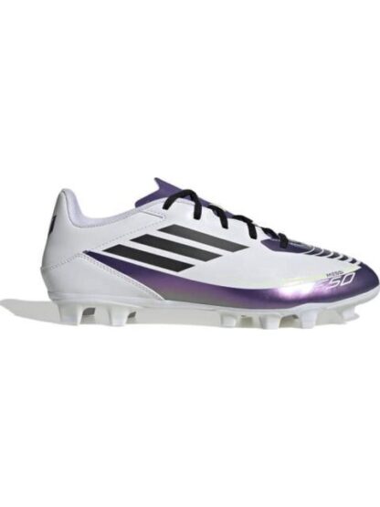 TENIS DE FUTBOL F50 CLUB FXG MESSI BLANCO ADIDAS