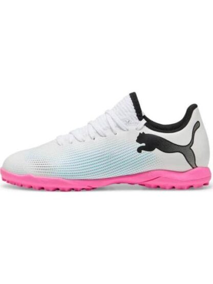 TENIS DE FUTBOL FUTURE 7 PLAY TT JR BLANCO PUMA