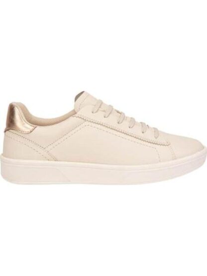 TENIS DE PIEL BEIGE/HUESO FLEXI