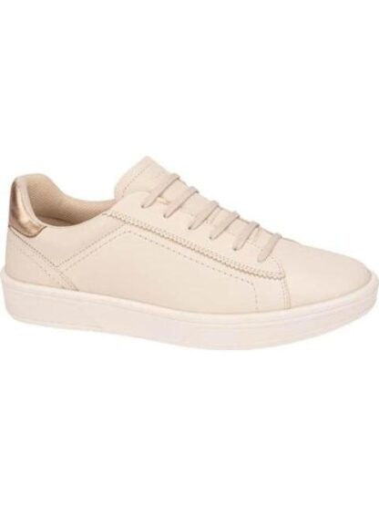 TENIS DE PIEL BEIGE/HUESO FLEXI - Image 2
