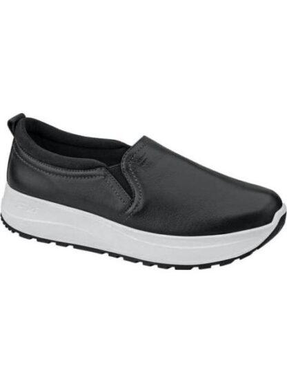 TENIS DE PIEL NEGRO FLEXI - Image 2
