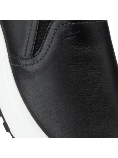 TENIS DE PIEL NEGRO FLEXI - Image 6