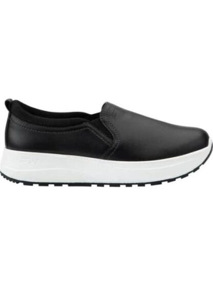 TENIS DE PIEL NEGRO FLEXI