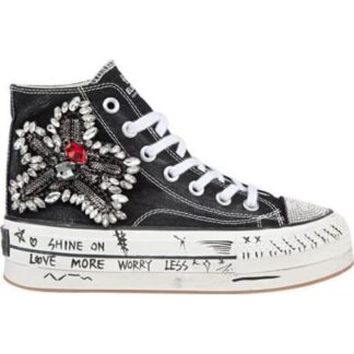 TENIS DE PLATAFORMA NEGRO BELINDA PEREGRIN