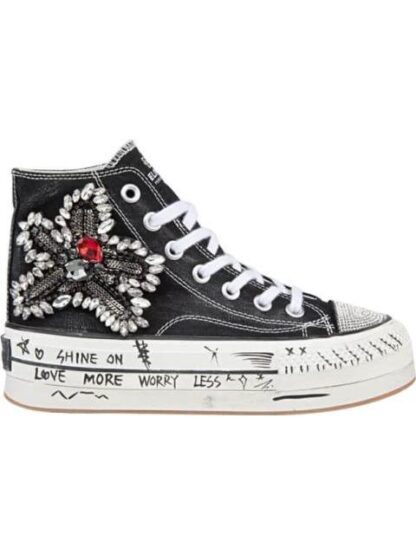 TENIS DE PLATAFORMA NEGRO BELINDA PEREGRIN