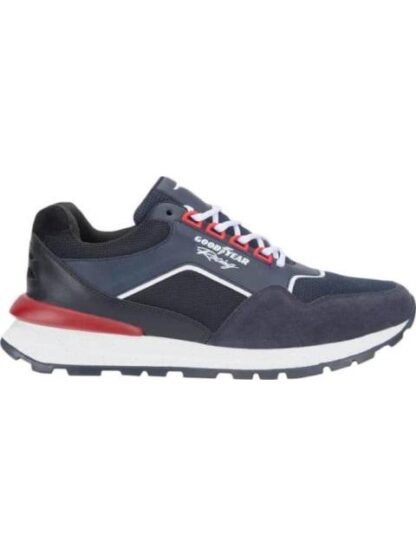 TENIS DEPORTIVO RETRO RUNNER AZUL MARINO GOODYEAR RACING