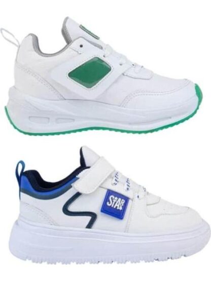 TENIS ESCOLAR BLANCO URBAN SHOES