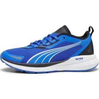 TENIS PARA CORRER KRUZ NITRO JR AZUL REY PUMA