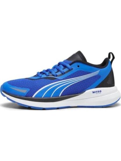 TENIS PARA CORRER KRUZ NITRO JR AZUL REY PUMA