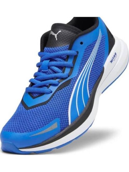 TENIS PARA CORRER KRUZ NITRO JR AZUL REY PUMA - Image 4