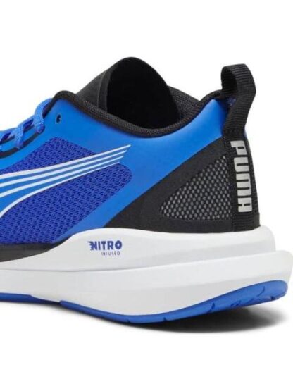 TENIS PARA CORRER KRUZ NITRO JR AZUL REY PUMA - Image 5
