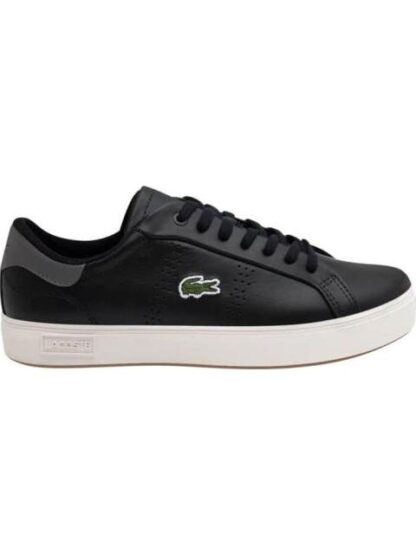 TENIS POWERCOURT NEGRO LACOSTE