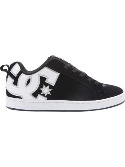 TENIS SKATE COURT GRAFFIK NEGRO DC SHOES