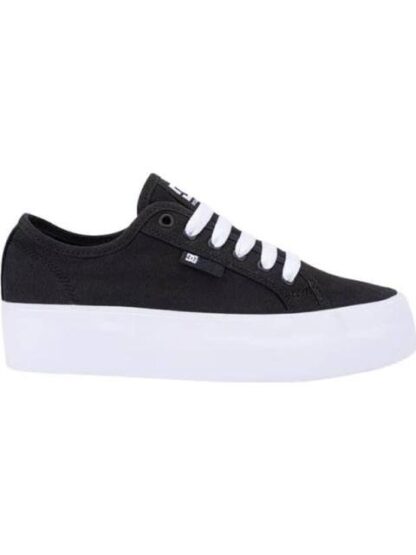 TENIS SKATE MANUAL PLATFORM NEGRO DC SHOES