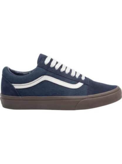TENIS SKATE OLD SKOOL AZUL MARINO VANS